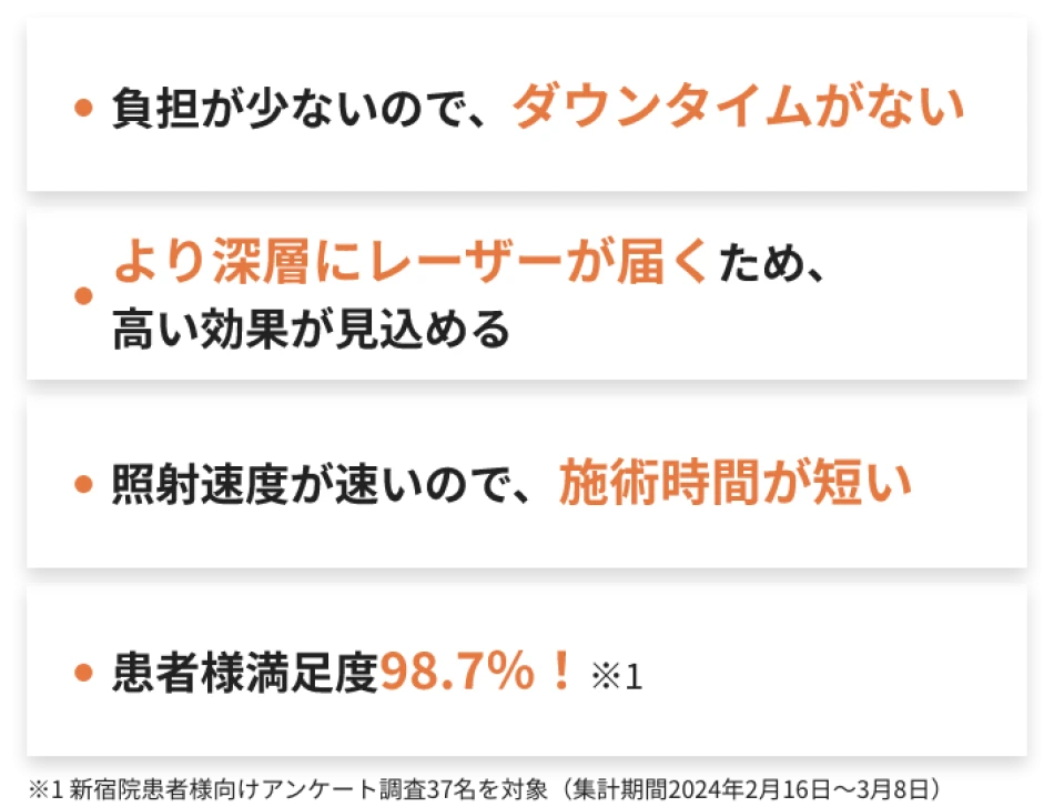 スノアレーズのオススメポイント
