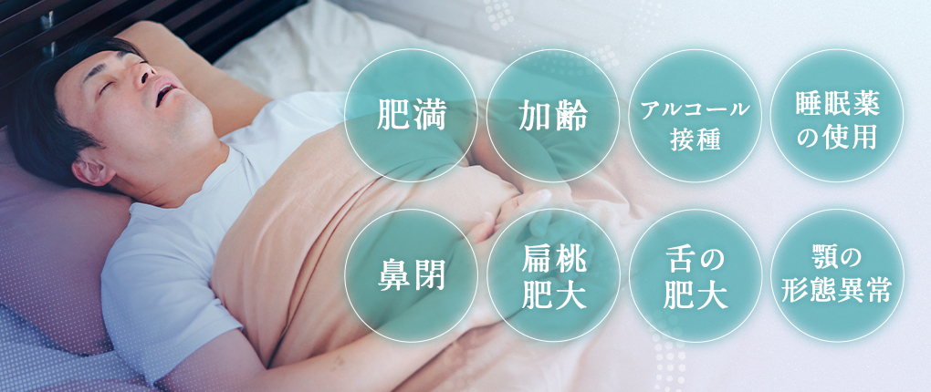 いびきのメカニズム