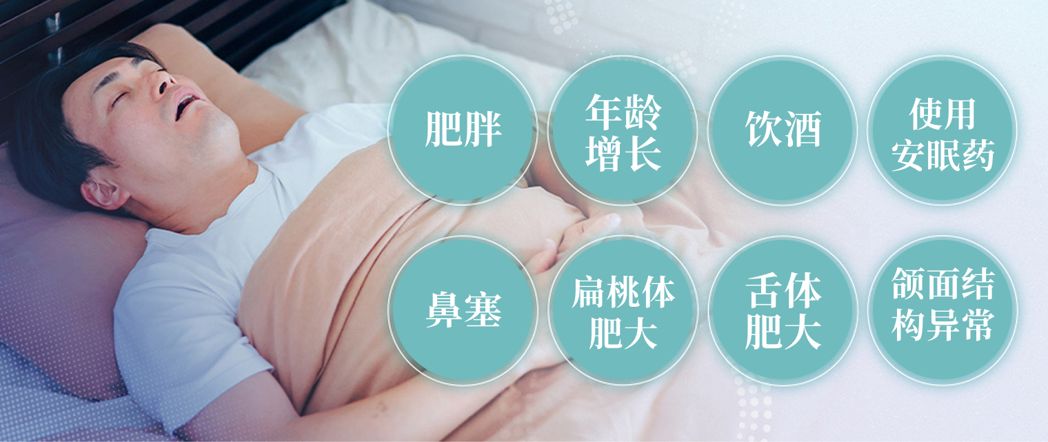 打鼾机制示意图