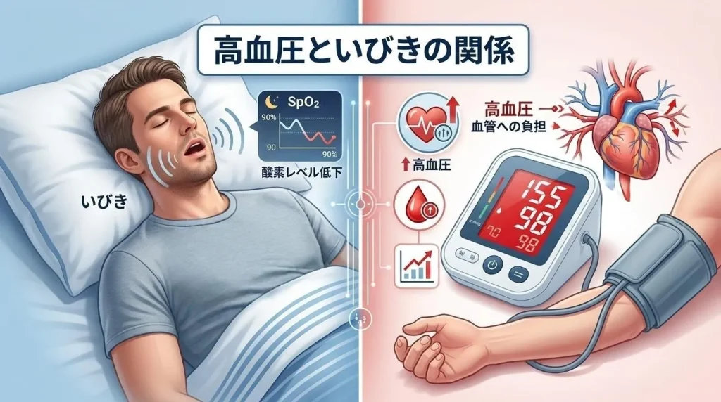 高血圧がある方のいびきと睡眠時無呼吸症候群の関係を内科で相談する重要性