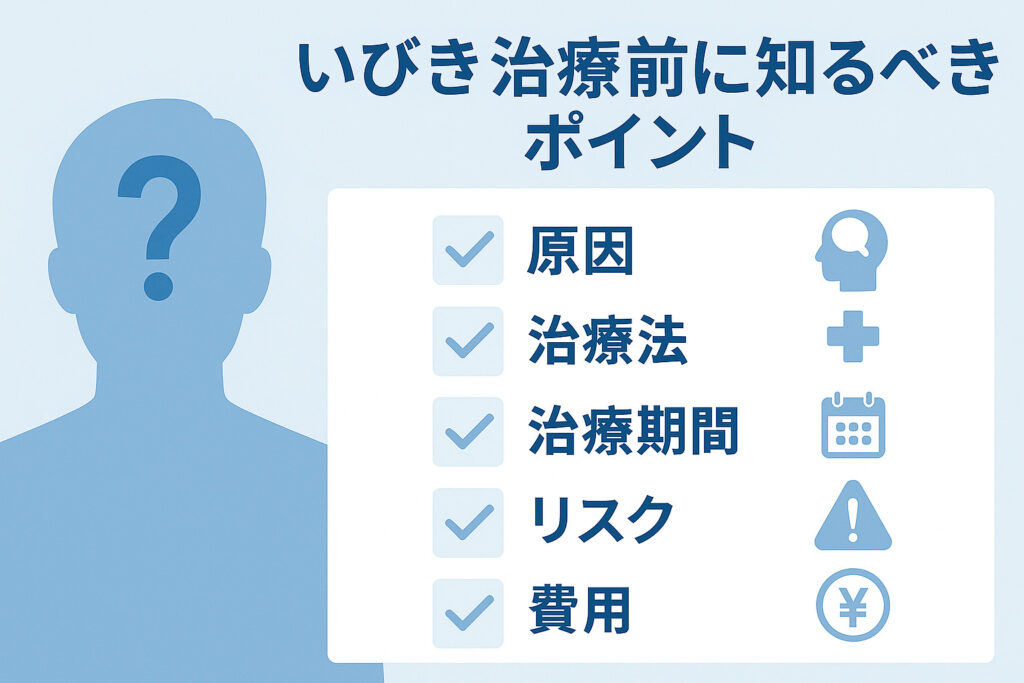 いびき治療を検討する際のポイント