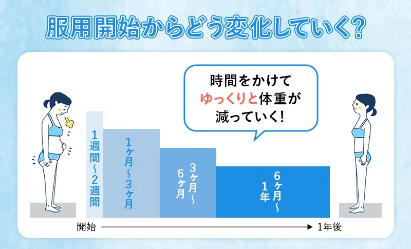 リベルサスの服用開始からの体の変化